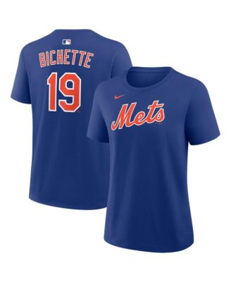 Футболка Nike Women's Bo Bichette Royal New York Mets с именем и номером