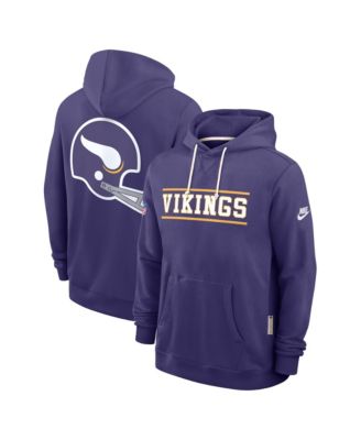Мужское худи Nike Purple Minnesota Vikings Standard Issue Replay Officials Alternate Dri-FIT