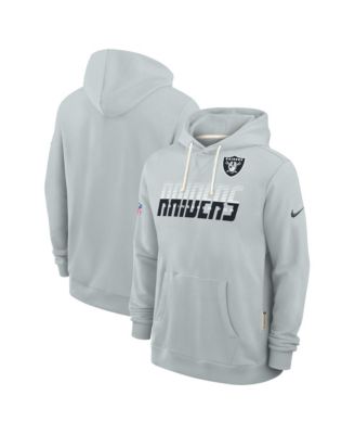 Nike Мужская толстовка Nike Las Vegas Raiders Sideline Standard Issue Top Prospect Dri-FIT Silver