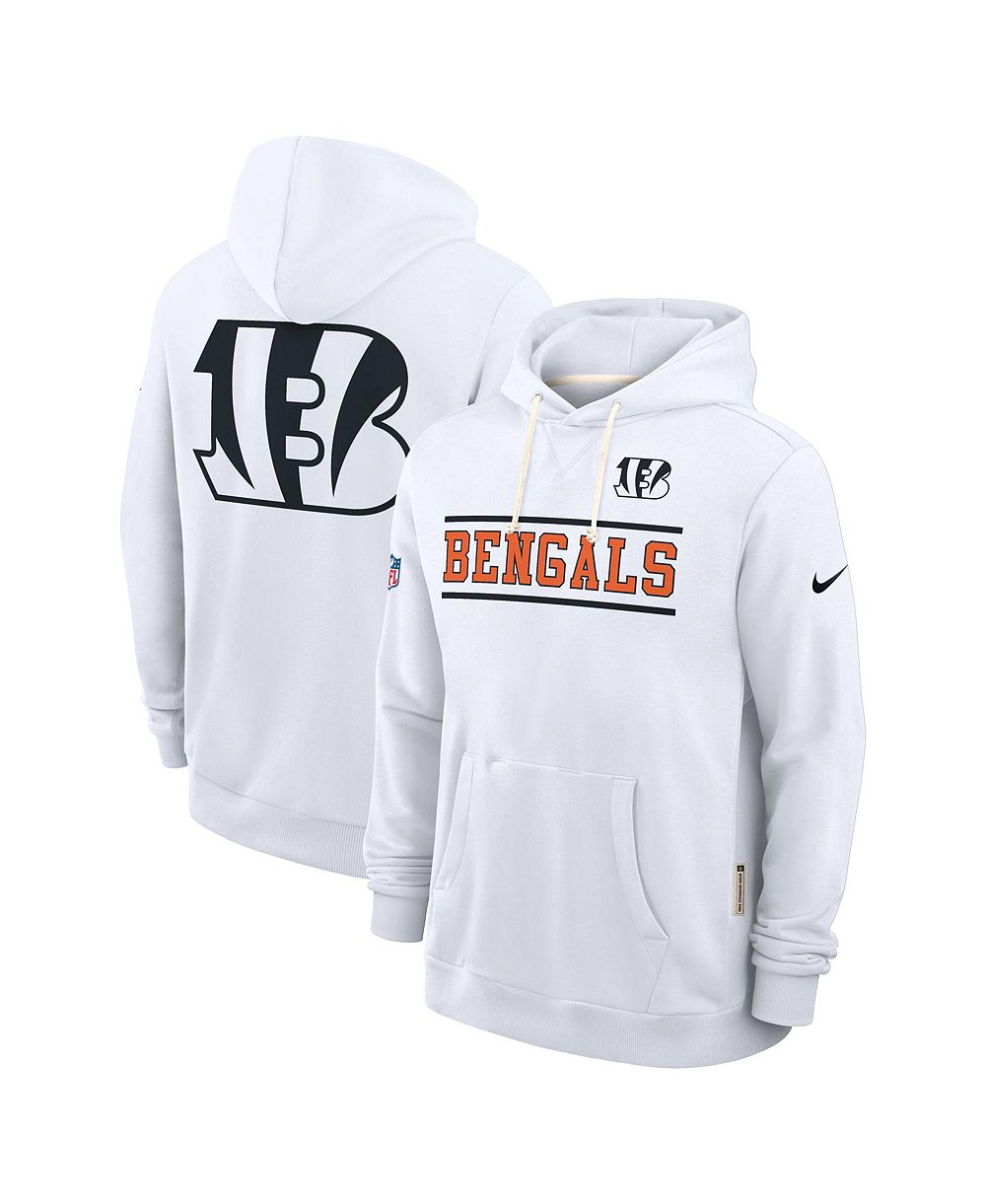 Nike Мужская худи Cincinnati Bengals Standard Issue Replay Officials Alternate Dri-FIT White
