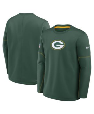 Мужская толстовка Nike Green Bay Packers Sideline Coaches Team Present Midweight Therma-FIT