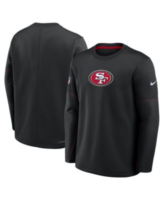 Мужская толстовка Nike San Francisco 49ers Sideline Coaches, черный цвет, therma-fit