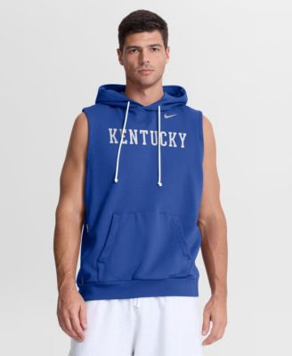 Nike Men's Royal Kentucky Wildcats 2026 Sideline Sleeveless Dri-FIT Hoodie