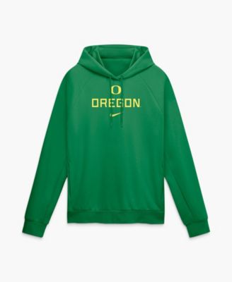 Nike Men's Green Oregon Ducks Premium Performance Raglan Dri-FIT Hoodie