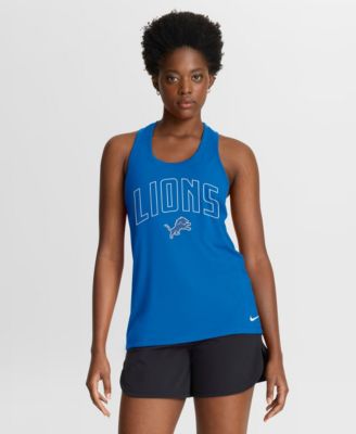 Женский топ Nike Dri-FIT с логотипом Detroit Lions