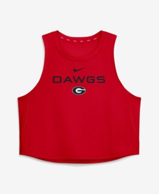 Женский укороченный топ Nike Georgia Bulldogs One Dri-FIT