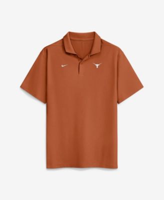 Мужская рубашка Nike Texas Orange Texas Longhorns Primetime Victory Plus Dri-FIT Polo