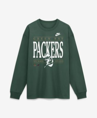Мужская футболка Nike Green Bay Packers Red Zone Long Sleeve Max90