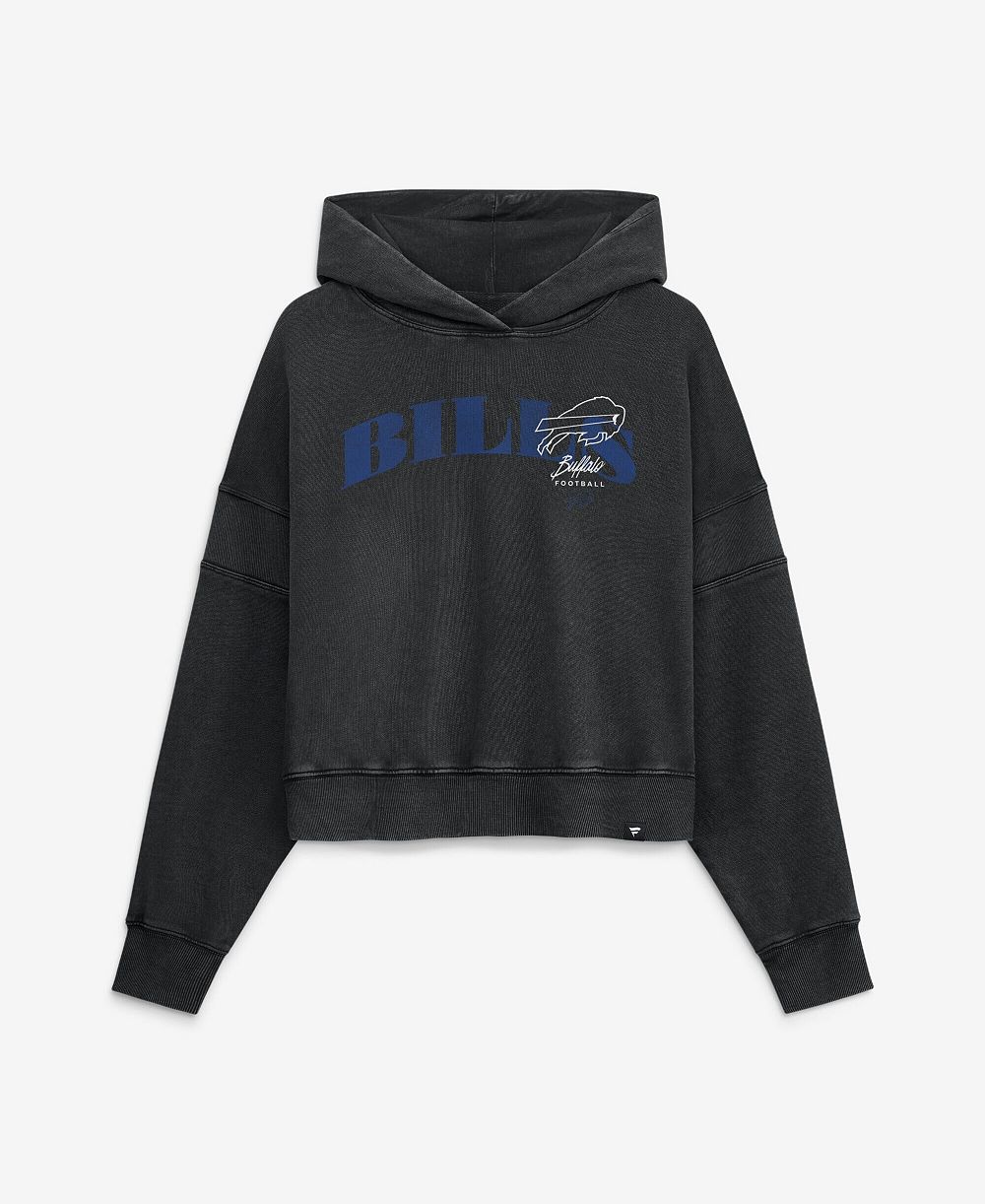 Женская толстовка Fanatics Buffalo Bills Counter Run Oversized-Fit French-Terry Pullover Hoodie