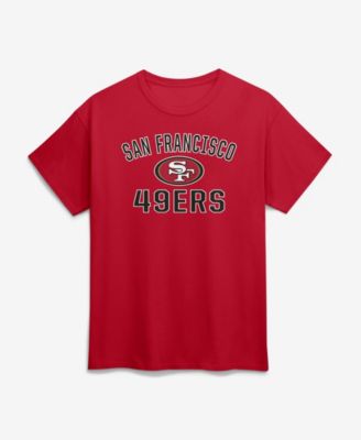 Logo Athletic Men's Cardinal San Francisco 49ers Cotton Victory Arch T-Shirt