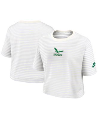 Nike женская укороченная футболка Philadelphia Eagles в полоску