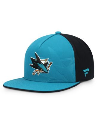 Мужская кепка Fanatics Teal/Black San Jose Sharks Snapback