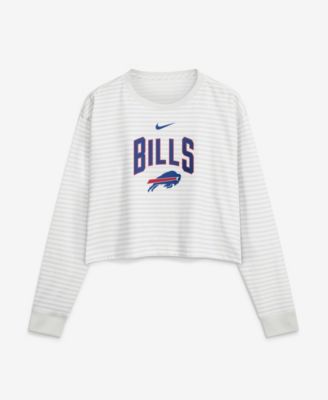Женский кроп-топ Nike Buffalo Bills Loose Fit White