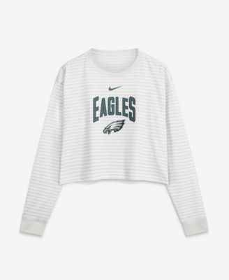 Nike Женская укороченная футболка Philadelphia Eagles Loose Fit