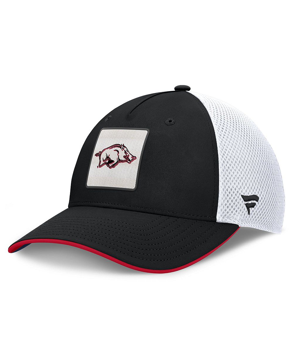 Мужская кепка Fanatics Arkansas Razorbacks 5-Panel Matter Flex черная