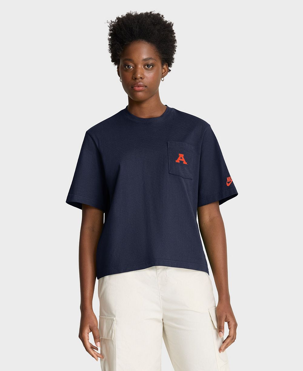 Nike Women's Auburn Tigers Legacy Boxy Short-Sleeve T-Shirt