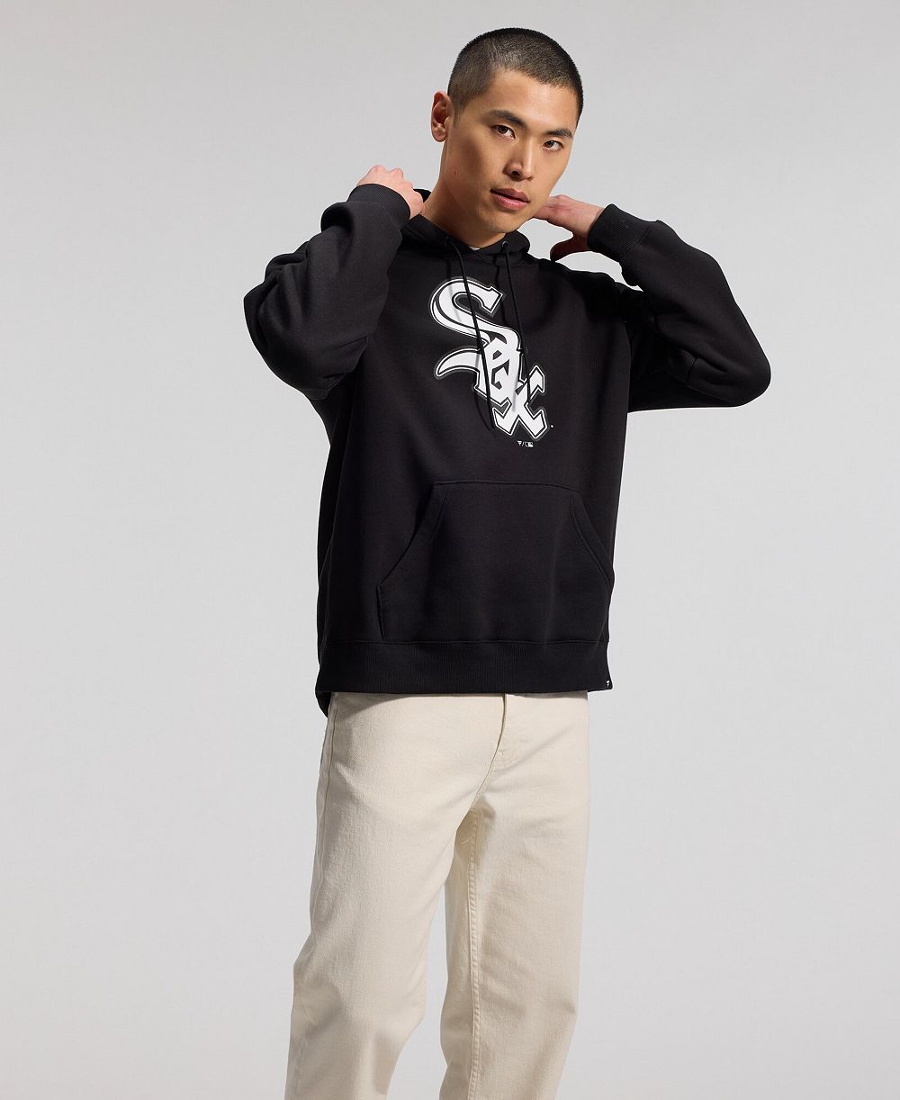 Мужское худи Fanatics Black Chicago White Sox Primary Logo Legacy