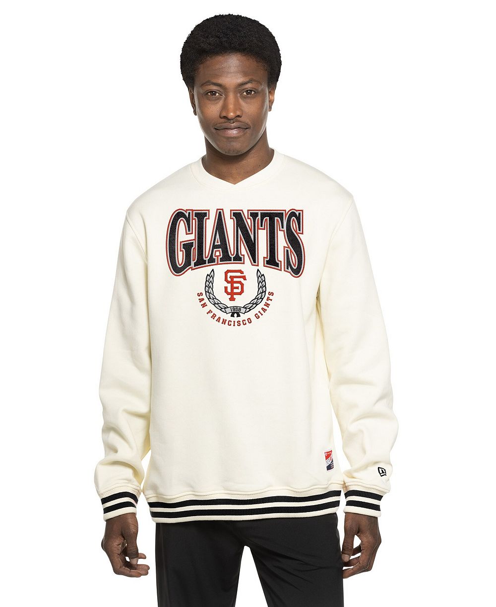 Мужское свитшот New Era San Francisco Giants Throwback, белый