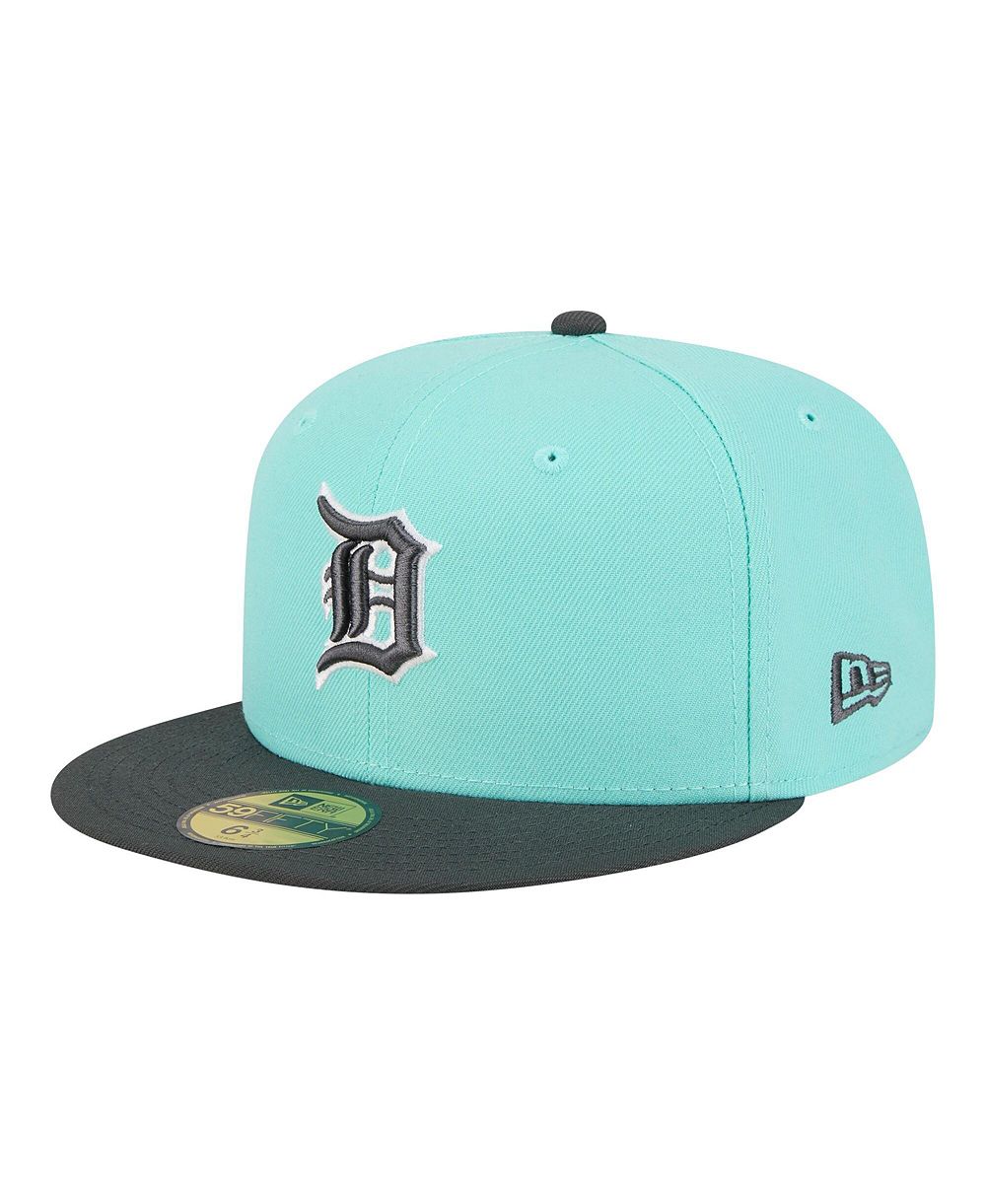 New Era Мужская кепка 59FIFTY Detroit Tigers Two-Tone Color Pack, бирюзовый/угольный