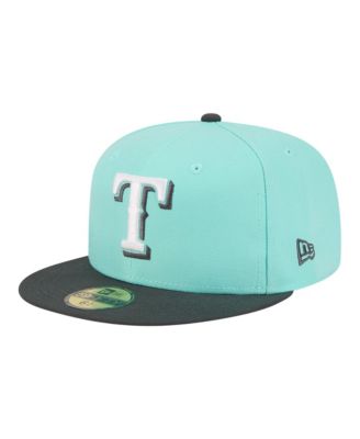 Мужская кепка New Era Texas Rangers Two-Tone Color Pack 59FIFTY Turquoise/Charcoal