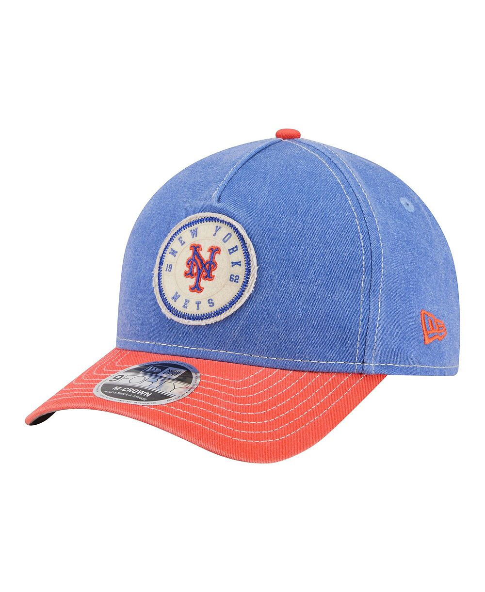 New Era Мужская кепка New York Mets M-Crown 9FORTY Adjustable Royal/Orange