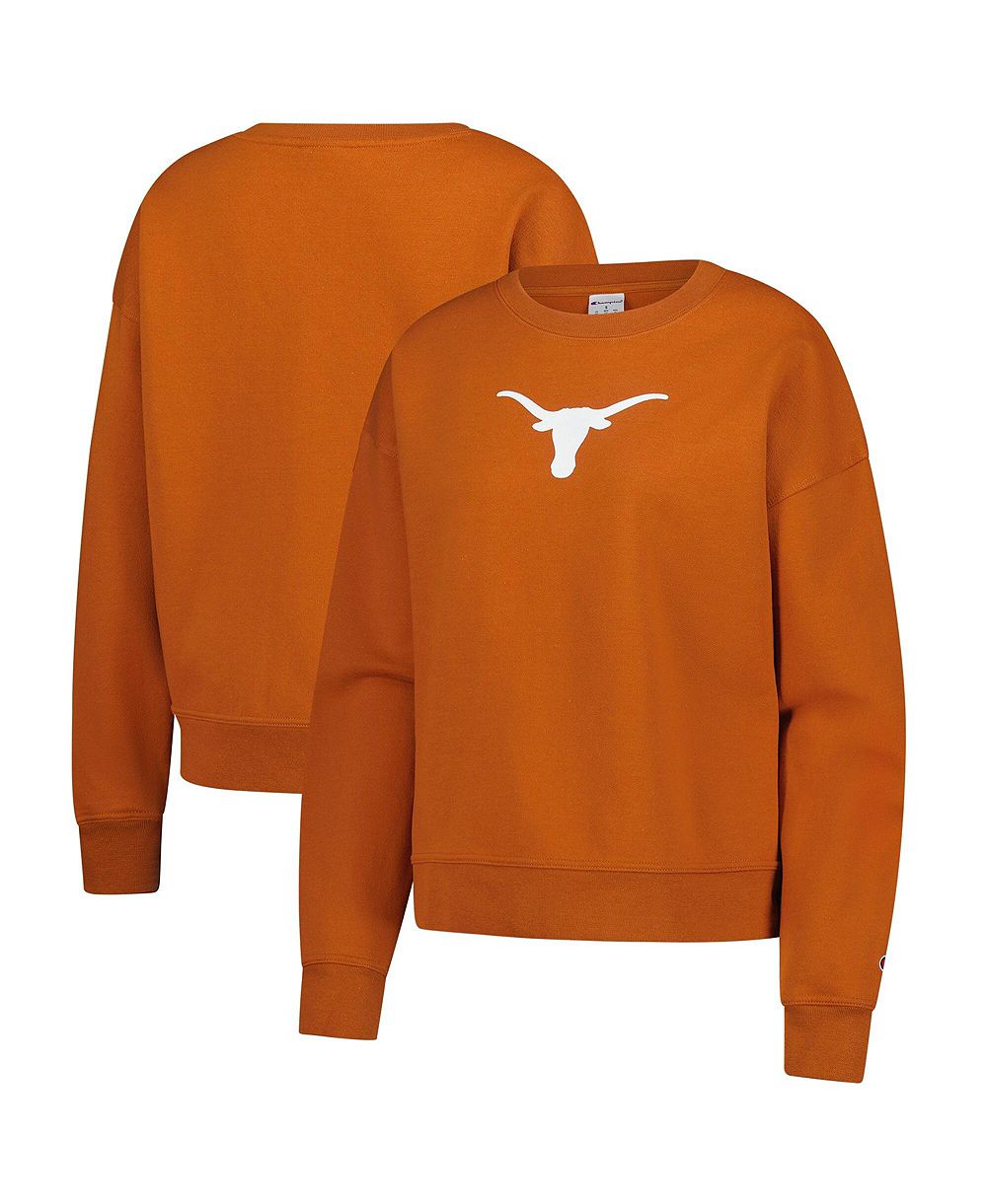 Женская толстовка Champion Texas Longhorns Power Blend оранжевая