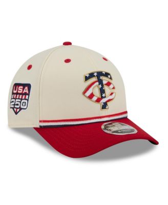 Регулируемая кепка New Era Minnesota Twins USA 250 9FORTY M-Crown для мальчиков и девочек