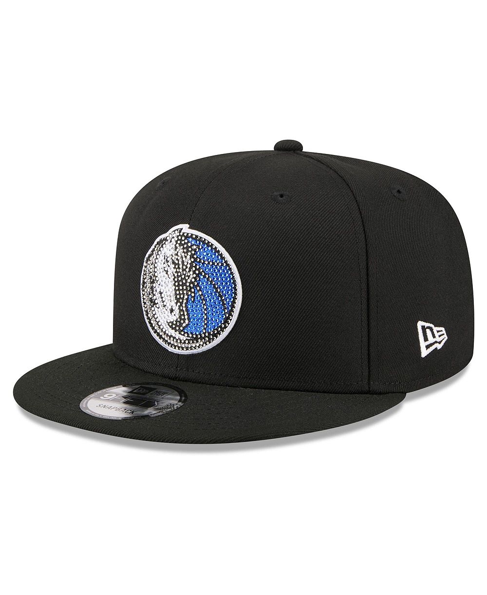 New Era Men's Black Dallas Mavericks 2026 NBA Draft Crystal 9FIFTY Snapback Hat