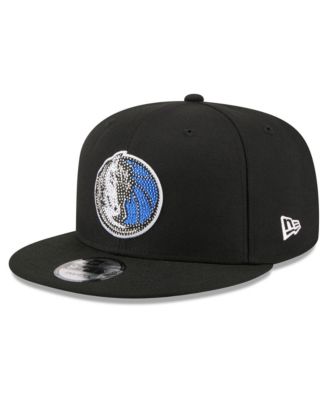 New Era Men's Black Dallas Mavericks 2026 NBA Draft Crystal 9FIFTY Snapback Hat