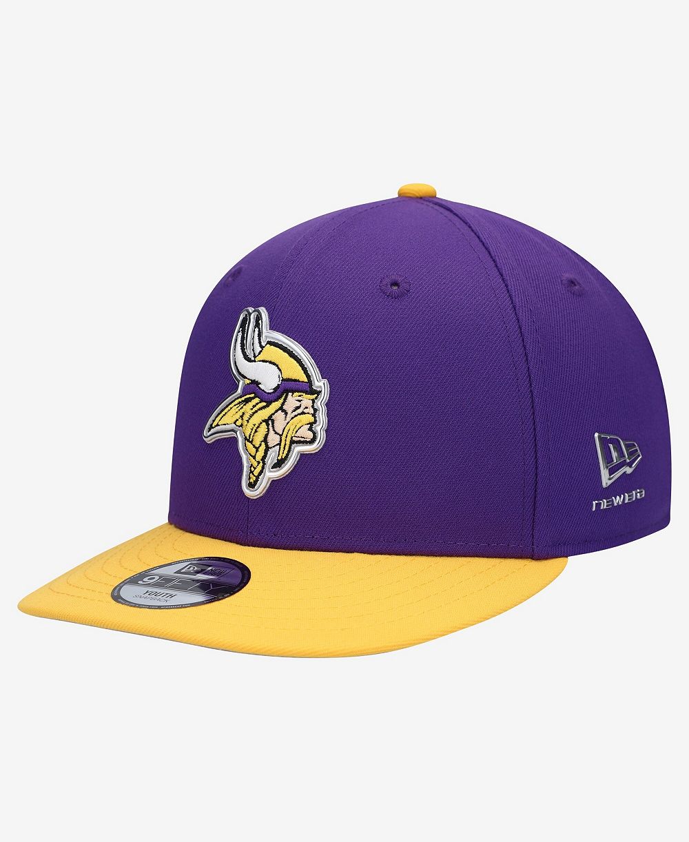 Кепка New Era 9FIFTY Snapback для мальчиков и девочек Minnesota Vikings 2026 NFL Draft