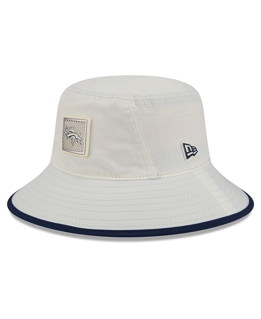 Мужская кепка New Era Cream Denver Broncos 2026 NFL Training Camp Sport Bucket