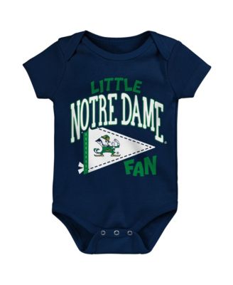 Outerstuff Baby Boys and Girls Navy Notre Dame Fighting Irish Little Banner Bodysuit