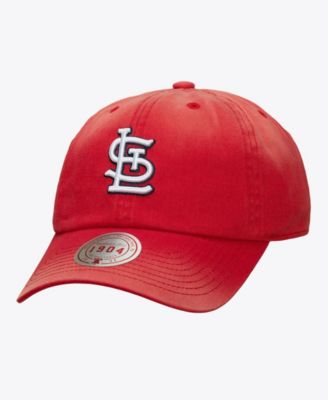 Mitchell & Ness Men's and Women's Red St. Louis Cardinals 1904 Soft Wash Adjustable Hat