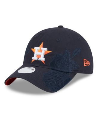 New Era Женская регулируемая кепка 9TWENTY Navy Houston Astros Roses