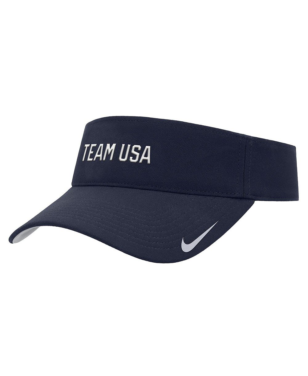 Мужской регулируемый козырек Nike Navy Team USA Ace Dri-FIT
