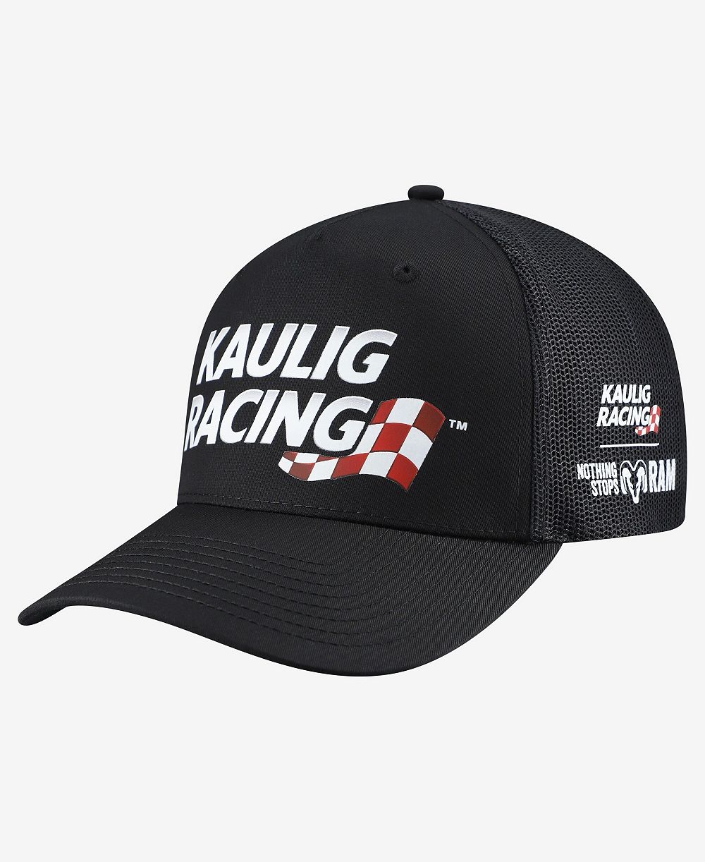 Регулируемая кепка-тракер Kaulig Racing Men's and Women's x Ram Black