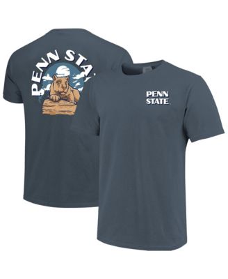 Image One Men's Navy Penn State Nittany Lions Comfort Colors Team Statue T-Shirt