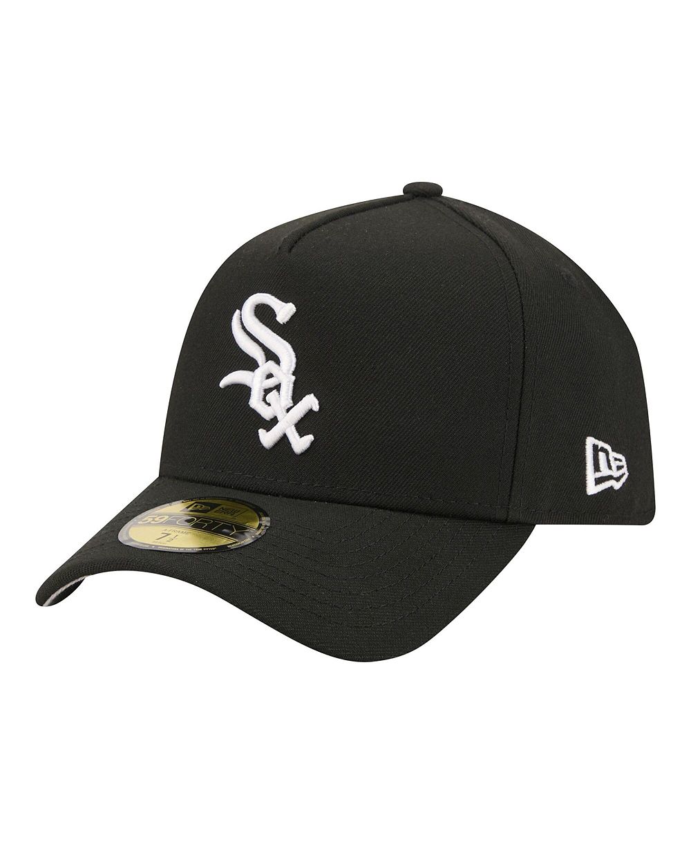 Мужская кепка New Era Black Chicago White Sox A-Frame 59FORTY Fitted