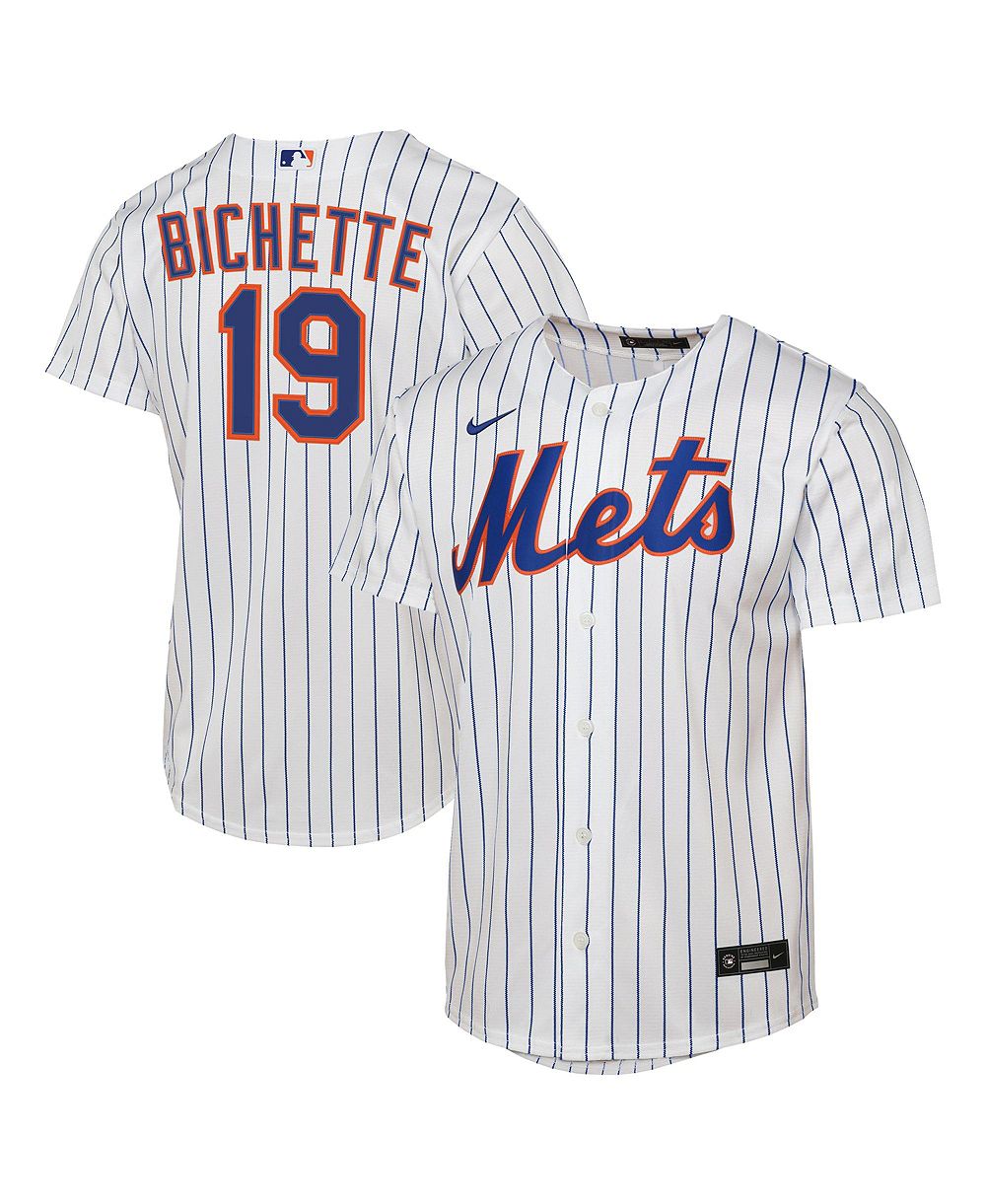 Детская джерси Nike New York Mets Home Baseline White