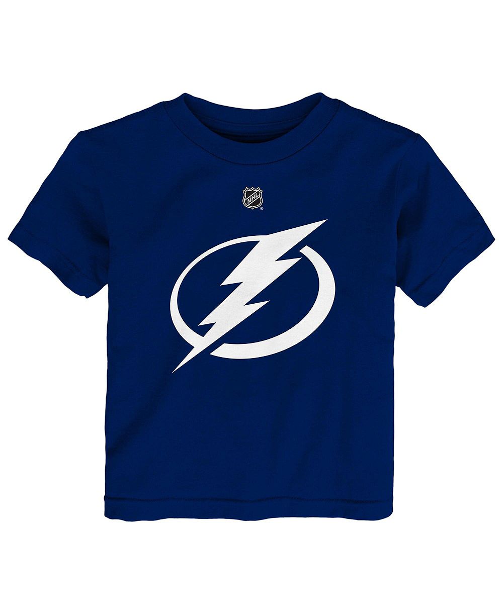 Детская футболка Outerstuff Blue Tampa Bay Lightning Primary Logo