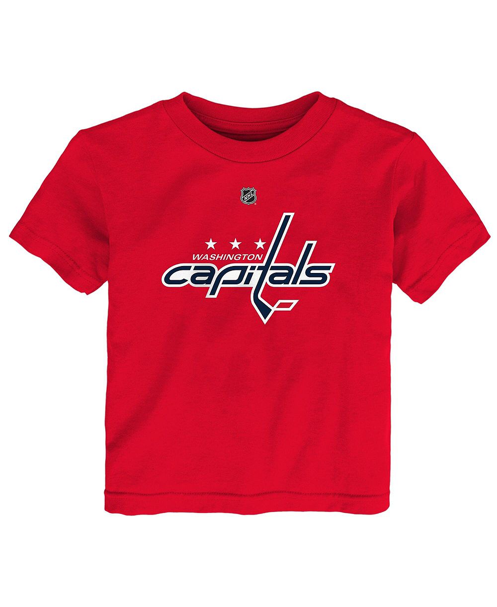 Outerstuff Детская футболка Red Washington Capitals Primary Logo