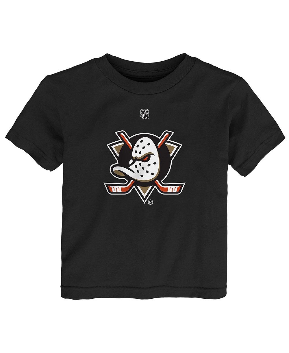 Детская футболка Outerstuff Black Anaheim Ducks Primary Logo