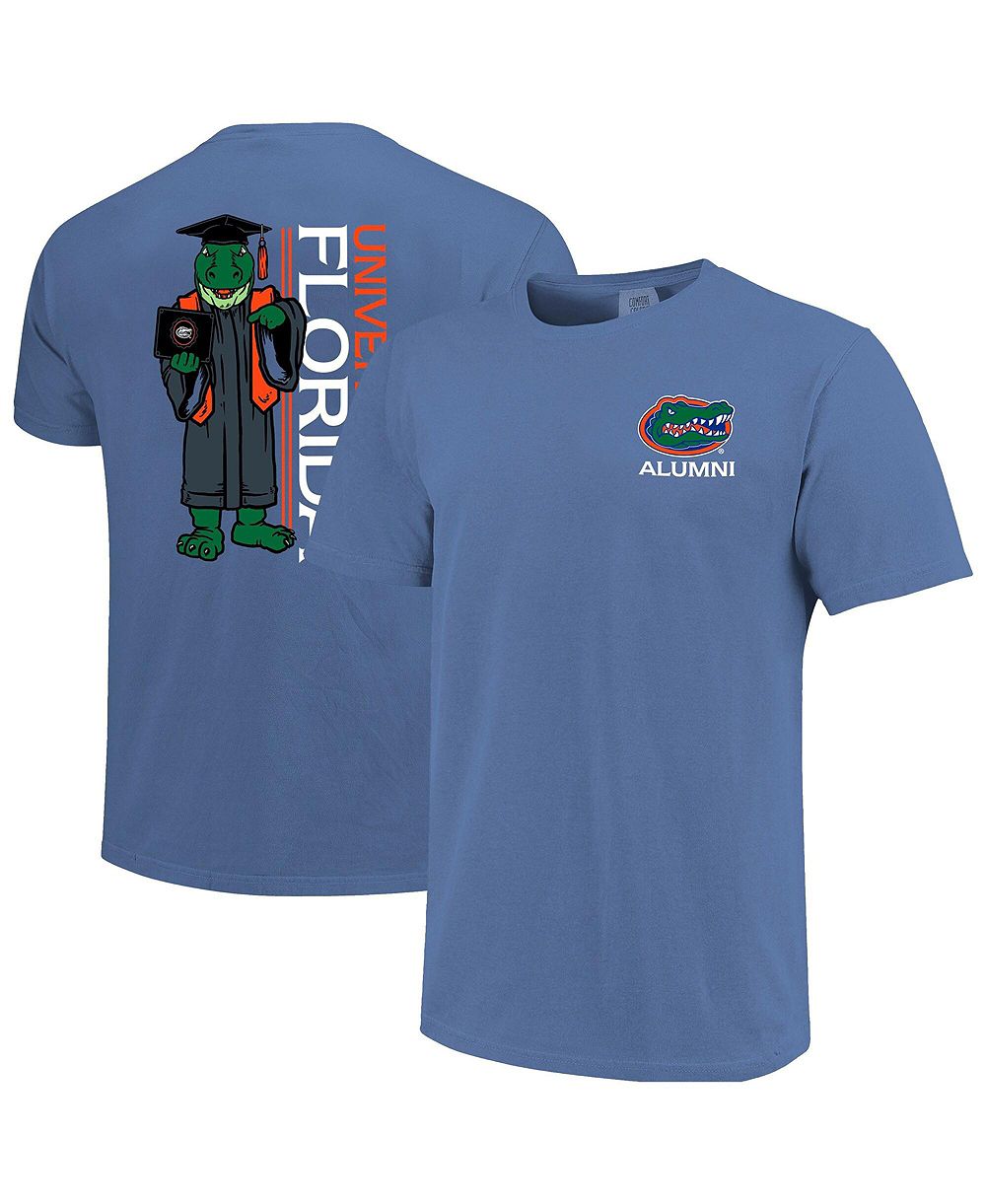 Мужская футболка Image One Royal Florida Gators Mascot Grad Achievement Unlocked