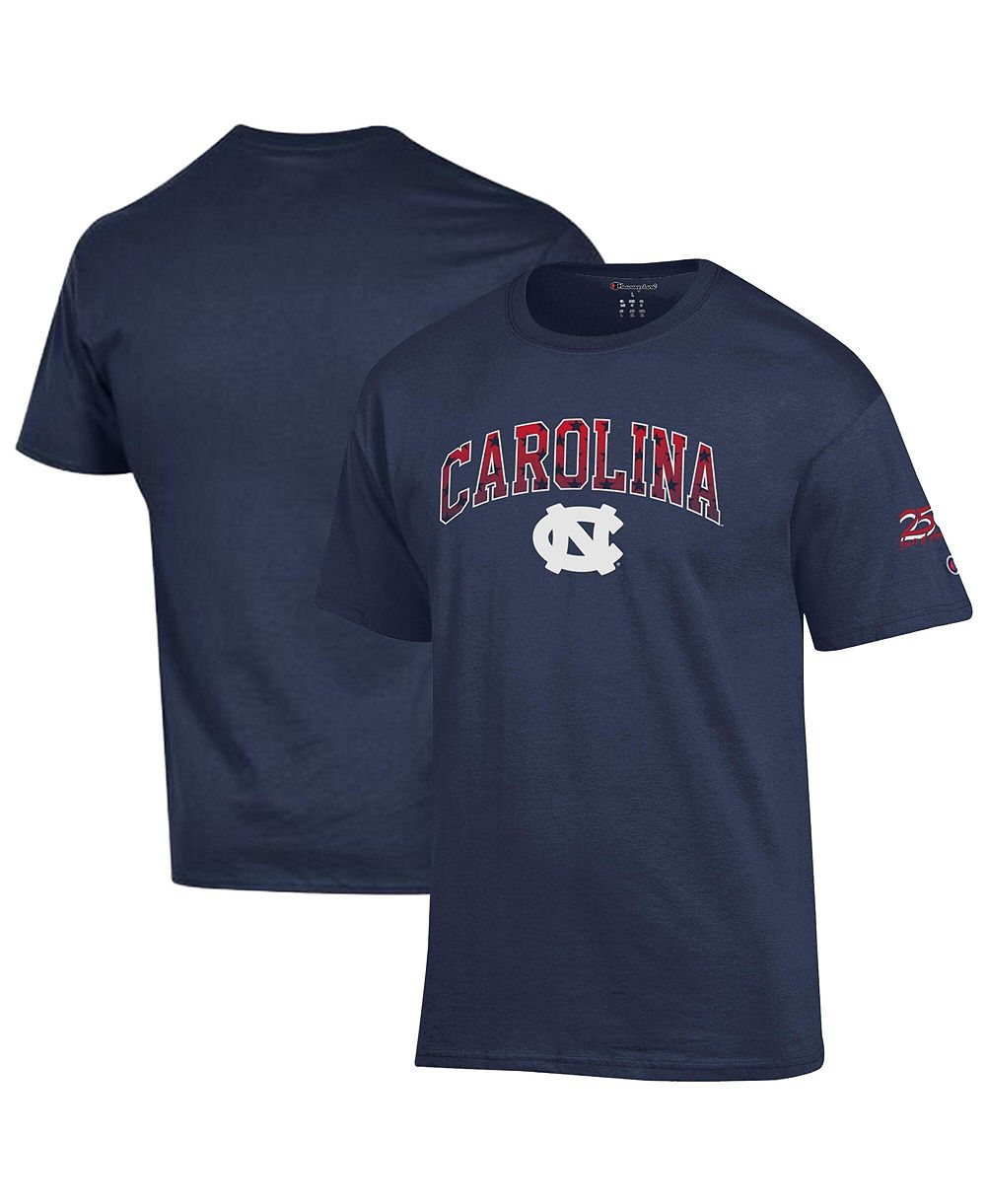 Мужская футболка Champion Navy North Carolina Tar Heels Americana 250th Arch
