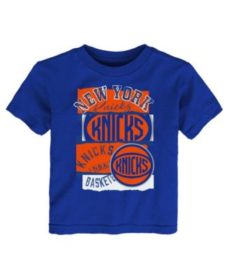 Детская футболка Outerstuff Blue New York Knicks In The Paint