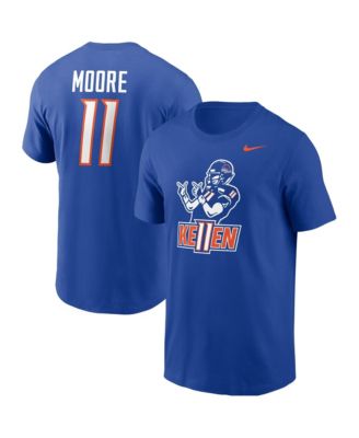 Мужская футболка Nike Kellen Moore Royal Boise State Broncos Ke11en Name & Number