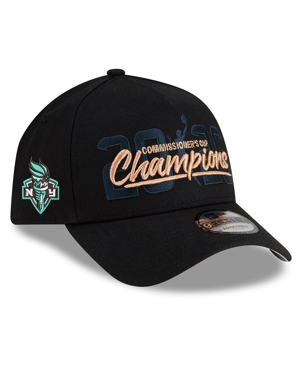New Era Мужская кепка New York Liberty 2026 WNBA Commissioner's Cup Champions A-Frame 9FORTY Adjustable