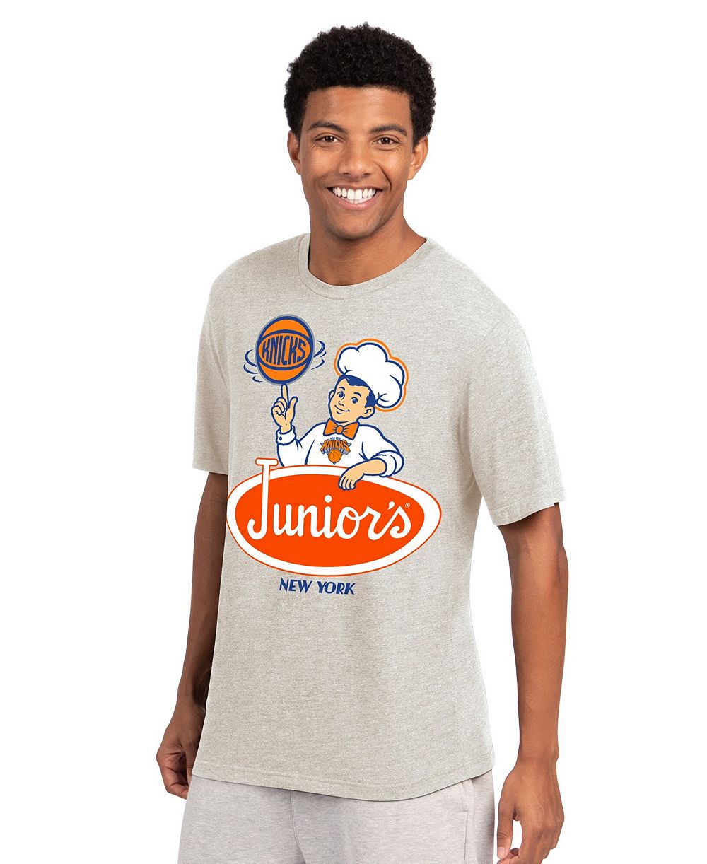 Мужская футболка Starter Oatmeal New York Knicks Junior's Prime Time