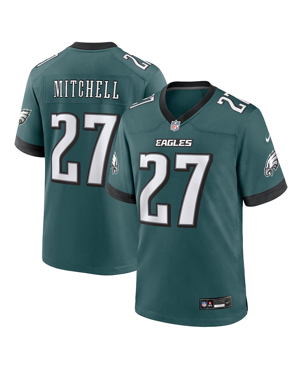 Мужская джерси Nike Quinyon Mitchell Midnight Green Philadelphia Eagles