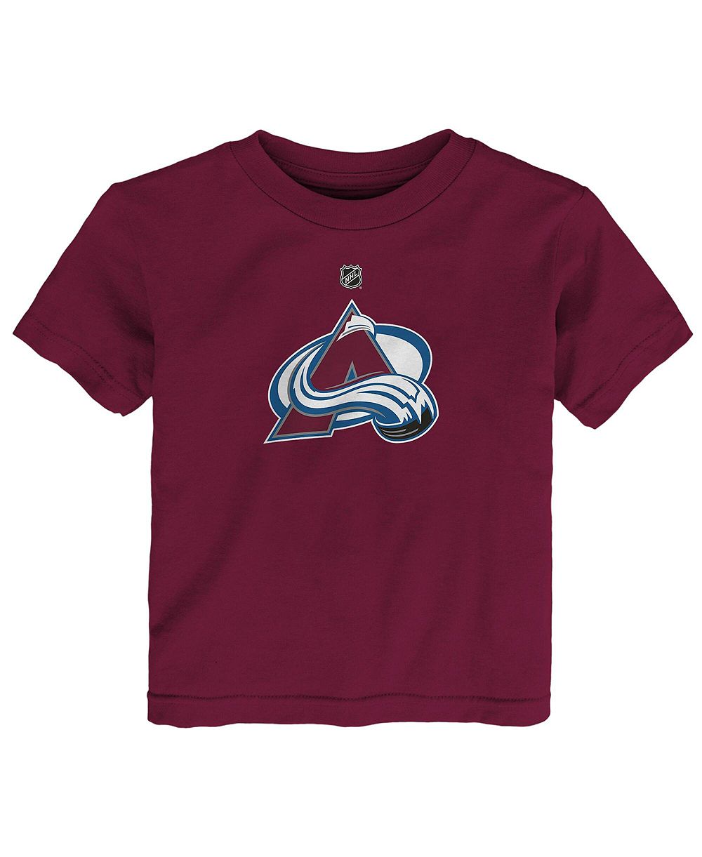 Футболка Outerstuff Burgundy Colorado Avalanche Primary Logo для малышей